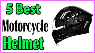 TOP 5 Best Motorcycle Helmet Review 2024 [upl. by Gnoy]