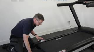 How to adjust your treadmill running belt [upl. by Hannaj]