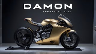 quot2025 Damon Hypersport The Future of Electric Motorcycles Revealedquot [upl. by Ahsirpac]