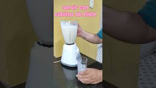 🌴🌴como hacer coctel de coco con leche y ron🥥🤤receta fácil y rápida [upl. by Alet]