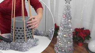 Make a 1Meter Christmas Tree for Just a Few Dollars [upl. by Sterrett]