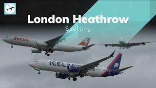 A380 B773ER A333 B763ER A321NEO A320NEO B737MAX8 B738 A320  London Heathrow  Spotting [upl. by Erickson]