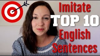 How to Pronounce TOP 10 English Sentences [upl. by Ainslee]