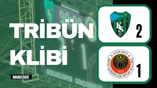 KOCAELİSPOR 21 GENÇLERBİRLİĞİ TRİBÜN KLİBİ  HODRİMEYDAN ÇEKİMİ  GENÇLERBİRLİĞİ MAÇI KLİBİ [upl. by Ailemap]