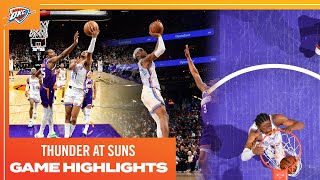 OKC Thunder at Phoenix Suns  Game Highlights  March 3 2024 [upl. by Euqor446]