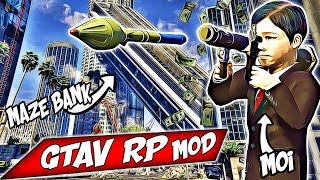 UN GAMIN DE 7 ANS DÉTRUIT LA MAZE BANK  GTAV RP MOD 37 [upl. by Ronna633]