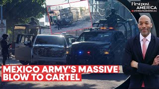 Mexico Army Carries out Operation on Sinaloa Cartel Kills 19 in Ambush  Firstpost America [upl. by Enilada]