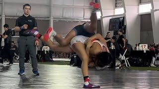 2024 USA Wrestling Western Regional Hannah Ramirez  CALIFORNIA DAY 2  FREESTYLE [upl. by Akessej]