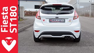 Ford Fiesta ST180 Venom Performance Exhaust by Cobra Sport [upl. by Ayikat]