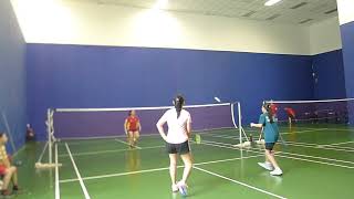 17Nov24 Central Park Badminton Tan Yan YeeTan Hian Shee vs Eling Lee Ee LinKylie Tan [upl. by Amelina]