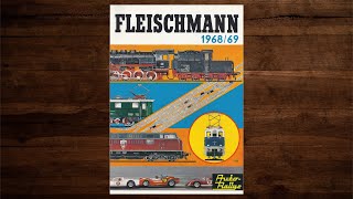 Fleischmann Katalog 1968 – Modellbahn Modelleisenbahn H0 [upl. by Eicnahc]