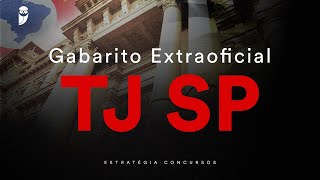 Gabarito Extraoficial TJ SP [upl. by Gudrin44]