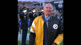 Medal of Honor recipient US Army Colonel Walter Joe Marm Jr honored at Steelers game [upl. by Tierell]