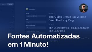 Plugin Mágico no Framer Fontes Automatizadas em 1 Minuto [upl. by Brit]