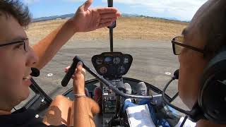 Sonoma Flight Academy Robinson R22 Helicopter Lesson 120 [upl. by Uhthna594]