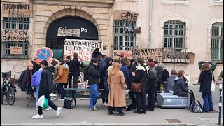 Blocage à Sciences Po  Noam Ohana dénonce quotla trahisonquot de la gauche française [upl. by Dlaregztif]