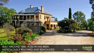 Restored Victorian Manor on 2 Acres Property for Sale  Inverell NSW [upl. by Lietman]