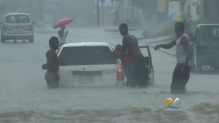 Haiti Hunkers Down For Potentially Devastating Hurricane Matthew [upl. by Naivaf]