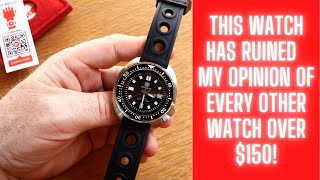 The SteelDive SD1970 quotCaptain Willardquot 6105 Homage Divers Watch  The Best Budget Diver  Period [upl. by Anaibaf218]