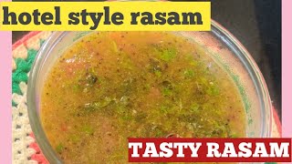 Hotel style rasam  quick amp tasty  recipe in Tamil tasty pepper rasam [upl. by Joel]