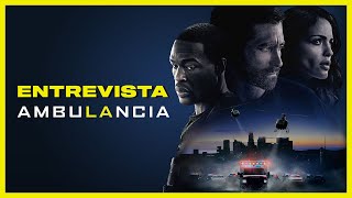 AMBULANCIA  Entrevista con Jake Gyllenhaal y Eiza González [upl. by Diantha]