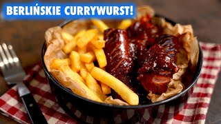 Berlińskie CURRYWURST Kultowy street food  Przepis UMAMI [upl. by Florette]