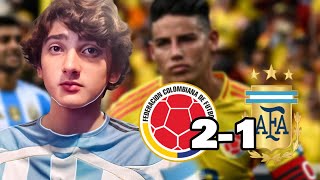 COLOMBIA 2  ARGENTINA 1  ELIMINATORIAS SUDAMERICANAS 2024 RUMBO AL MUNDIAL 2026  ANALISIS [upl. by Paulie]