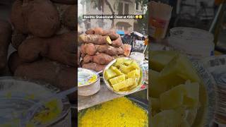 Most Famous Sweet Potato Chaat😋🥵 shorts chaat indianstreetfood [upl. by Asseralc]