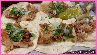 🔴COMO HACER TACOS de SUADERO 📍 mejor que los del PUESTO 📌facil de HACER 💯 CASEROS [upl. by Ahsytal]