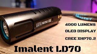 Imalent LD70  One Of The WORLDS Smallest amp Brightest EDC Flashlights [upl. by Stauffer234]