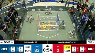 IN FTC 20242025 Indianapolis Qualifier Match 13 [upl. by Anair]