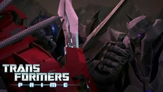 Transformers Prime Episode 11 1 of 3 Part Speed Metal in Hindi [upl. by Ahsiekin]