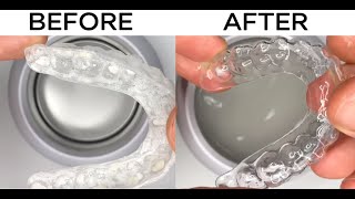 How To Clean A Cloudy Retainer With Ultrasonic Waves [upl. by Akem462]