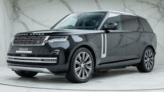 2024 Range Rover P460e Autobiography LWB  Santorini Black  Walkaround amp Interior [upl. by Anihcak]