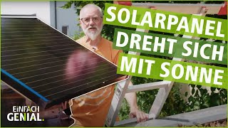 SOLARPANEL dreht sich wie die Sonnenblume 🌻  Einfach genial  MDR [upl. by Levan]