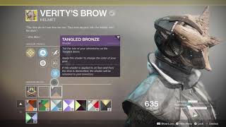 Destiny 2 Forsaken Get High Power Verity Brow [upl. by Haleemak]