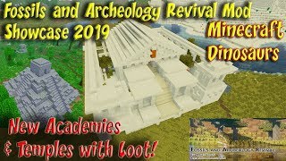 Fossils and Archeology Mod 1122 v8 Academies and Temple Showcase 2k 60FPS [upl. by Laryssa199]