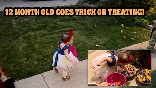 Rosies 1st Trick or Treating  Halloween 2024 [upl. by Cherrita]