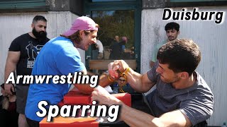 BIG ARMWRESTLING TRAINING  Duisburg September [upl. by Ilecara946]