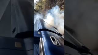 Hold it to the mat revlimiter ls1 burnout tireslayer stock chevy truck trending ziptie ls [upl. by Arodnap]