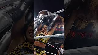 Bianca Belair Power 😱😱  Bianca Belair Pick Up Nia Jax wwe wweshorts shorts biancabelair niajax [upl. by Aneerb67]