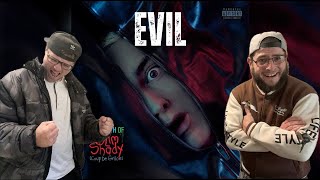 EVIL  EMINEM UK Independent Artists React SLIM SHADY GETTING DARK WITH THIS ONE [upl. by Davida]