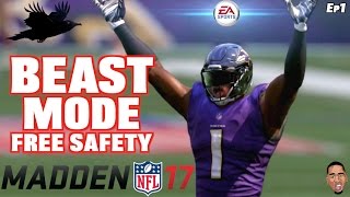 MADDEN 17 CAREER MODE BEAST MODE SAFETY Ep1 [upl. by Ahsyle524]