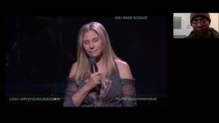 Barbra Streisand  People Live Reaction barbrastreisand music reactions [upl. by Lashondra]