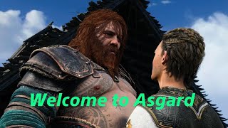 Welcome to Asgard God of War Ragnarök [upl. by Diba]