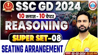 SSC GD 2024 SSC GD Seating Arrangement Reasoning PYQs Class SSC GD Reasoning Class by Rahul Sir [upl. by Earvin98]