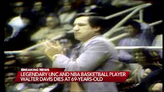 UNC basketball legend Walter Davis dies at 69 [upl. by Mosenthal]