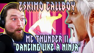 VOCAL COACH REACTION  ELECTRIC CALLBOY  MC THUNDER II DANCING LIKE A NINJA [upl. by Araj]