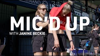 Micd Up  Janine Beckie  Go BTS of CANWNT Training in Mérida Spain [upl. by Stefan]