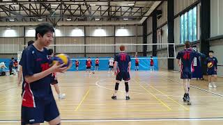 SLM 1 Eastside Hawks vs Dandenong Volleyball Club [upl. by Guinna]